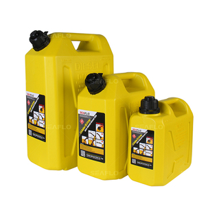 SEA FLO Bidon de Carburant <span class=keywords><strong>Essence</strong></span>/Diesel 10L/20L Rouge en PEHD avec Verrouillage Enfant, Surface Mate, Garantie 1 An, pour <span class=keywords><strong>Bateau</strong></span>, Mini, OEM - Product Image 2