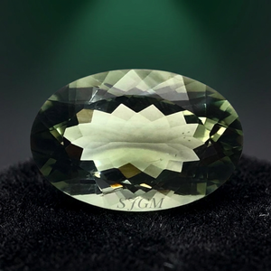 5X7mm ovale coupe naturelle PRASIOLITE/vert améthyste prix d'usine de gros haute qualité pierre précieuse en vrac à facettes par pièce - Product Image 4