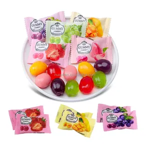 Candy Factory supports ODM/OEM sweet mixed fruit flavour soft candy