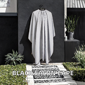 <span class=keywords><strong>Mantella</strong></span> da Parrucchiere Personalizzabile e Confortevole, <span class=keywords><strong>Nera</strong></span>, Impermeabile, per Taglio Capelli e Trucco, per Donne - Product Image 2