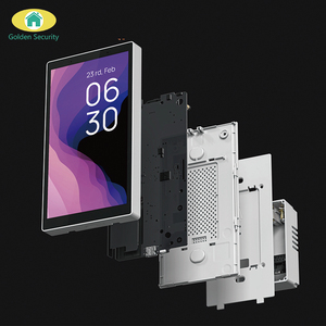 Passerelle domotique Zigbee avec écran tactile de 5 pouces, contrôle vocal <span class=keywords><strong>Alexa</strong></span> intégré et interrupteur 2 voies, norme américaine - Product Image 4