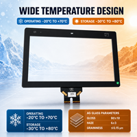 15,6 Zoll PCAP Touchpanel 10-Punkt USB Anti-Glare Overlay Kit Kapazitiver Bildschirm Maßgefertigte Abdeckglas für Industrielle Integration