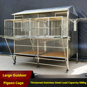 RVS grote duivenkooi buitenkooi voor kweek en vrijlating, meerdere maten - Product Image 1