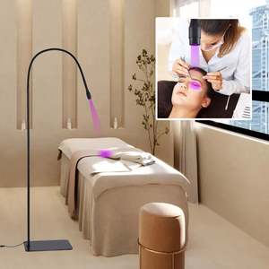 Elanby FL009 Pro 5W UV LED Lash <b>Lamp</b> <b>Floor</b> Light for Eyelash Extension <b>Adjustable</b> UV Glue Dryer Black/White CE ROHS Certified - Product Image 6