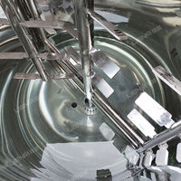 Mélangeur de savon personnalisé 1000L 3000L, machine de mélange cosmétique, mélangeur de liquides, machine de fabrication de pompes à lotion, à vapeur ou électrique