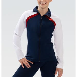 Vestes d'échauffement et vêtements de sport sur mesure pour les équipes de cheerleading, directement de l'usine ; conception OEM pour les uniformes de cheerleading - Product Image 1