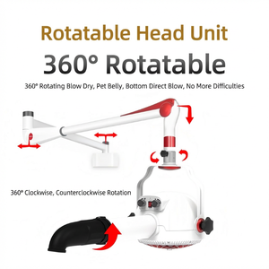 Secador de Mascotas Shernbao Aniónico de Pared, Secado Rápido y Conveniente, para Secar <span class=keywords><strong>Cachorros</strong></span> de Forma Eficiente en el Hogar - Product Image 2