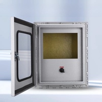 Boîtier de jonction antidéflagrant en aluminium moulé argenté, étanche à la poussière et à l'eau, certifié IP66, pour instruments électroniques extérieurs