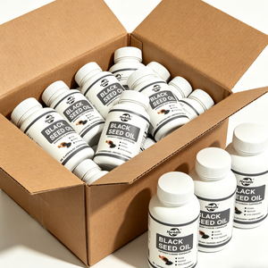 Capsules de Gel Doux d'Huile de Nigelle Pure à Prix d'Usine – Huile de <span class=keywords><strong>Cumin</strong></span> Noir Premium Pressée à Froid (Nigella Sativa) - Product Image 4