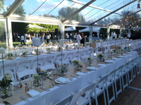 Chapiteau extérieur en verre à cadre noir permanent tente cabane tente pour mariage 20x30 20x40 20x50 1000 personnes
