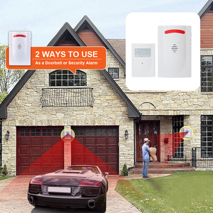 Alarma de sensor de movimiento inalámbrico para exteriores al por mayor de fábrica con 5 campanas para alarma de seguridad para el hogar - Product Image 4