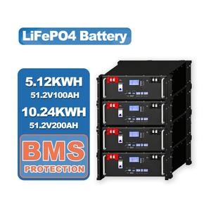 Batería de Almacenamiento de Energía Doméstica para Montaje <span class=keywords><strong>en</strong></span> Rack UNC, 5KWH, 48V, 51.2V, 100AH, LiFePO4, BMS, CAN/RS485, Pantalla LCD, 6000 Ciclos de Vida, Energía Solar Doméstica - Product Image 3