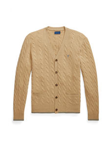 Pull en tricot torsadé automne-hiver, <span class=keywords><strong>cardigan</strong></span> à boutons, nœud brodé, col en V décontracté, manteau en coton, style anglais - Product Image 2