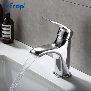 Frap-<span class=keywords><strong>grifo</strong></span> <span class=keywords><strong>monomando</strong></span> de latón cromado para <span class=keywords><strong>lavabo</strong></span>, grifería de alta calidad para cocina, baño, F1069 - Product Image 1
