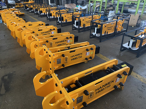 Hanmen HMB680 مطرقة مطرقة ثاقبة انزلاقية التوجيه <span class=keywords><strong>jcb</strong></span> كسارة صخور سعر sb43 - Product Image 5