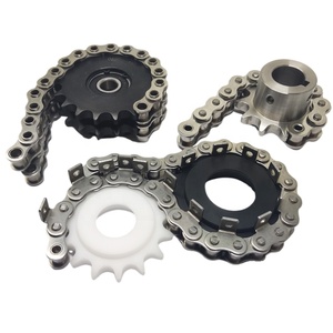 Pignon d'entraînement à chaîne à rouleaux en acier sur mesure 12B 16B - Product Image 1