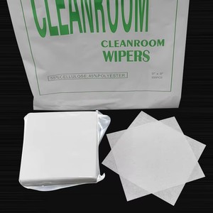 ALLESD Paño de Limpieza de Poli Celulosa Blanco Suave de Bajo Contenido de Partículas para Cuartos Limpios, 12"x12" - Product Image 3