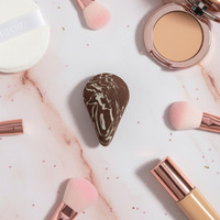 Éponge de maquillage super douce, grande taille, multicolores, sans poudre, utilisable à sec ou humide, forme irrégulière, super grande, Ganzhou