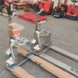 משטח הרמה איכותי מפלדת אל-חלד 304 עם משקל אלקטרוני משמש במחסנים ובתעשיית המזון - Product Image 6