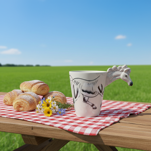 Vente flash Journée des enfants Tasse à café en céramique créative 3D avec poignée en forme de tête d'animal singe chameau chien <span class=keywords><strong>cheval</strong></span> Tasses personnalisées - Product Image 5