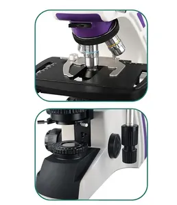 실험실과 병원을위한 최고 품질의 SNM-1005 컬러 <span class=keywords><strong>LCD</strong></span> 디스플레이 1000X 생물학 현미경 - Product Image 2