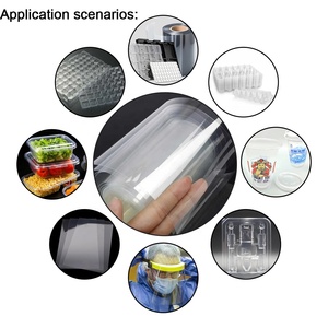 Rouleau de feuilles de plastique rigide transparent Feuille de plastique <span class=keywords><strong>PET</strong></span> résistant aux basses températures de qualité alimentaire pour gobelets à glace - Product Image 4