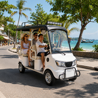 Nuevo Minibús SumEV de 4-6 Plazas, Amplio Espacio, Personalizable, Mini Auto Eléctrico Tipo Buggy para Turismo y Vehículo de Paseo