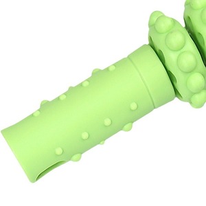 Bâton de massage 2-en-1 en PP à dents de loup, flexible, à dix roues, pour l'entraînement de force des bras, contact bionique, unisexe - Product Image 3