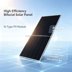 Panneau solaire Longi Solar bifacial double vitrage PV 800W, module photovoltaïque pour toitures commerciales et industrielles. - Product Image 2