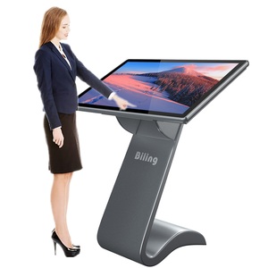 Màn hình quảng cáo kỹ thuật số cảm ứng Totem LCD 55 inch, dạng đứng, đặt sàn, dùng cho trung tâm thương mại - Product Image 1