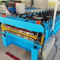 Machine à modeler entièrement automatique, pour rouler le toit à Double couche