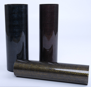 Tige en fibre de verre et carbone colorée JD pour la décoration, température de travail de -80°C à +80°C, origine Guangdong - Product Image 3