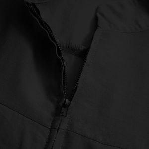 ชุดอาบายะห์สำหรับผู้หญิงไซส์ใหญ่สำหรับเดือนรอมฎอน แบบมีซิปด้านหน้า พร้อมกระเป๋า คอตั้ง สีพื้น เสื้อผ้าอิสลามทรงหลวม จิลบาบ - Product Image 4