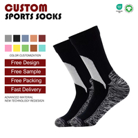 Chaussettes de ski mi-mollet pour hommes et femmes, imperméables et respirantes, idéales pour les sports de plein air