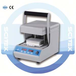 Selladora Manual de Placas SCITEK, Temperatura de Sellado Ajustable de 0.5s~99s (80~200C, Precisión de 1C), Soporte OEM - Product Image 1