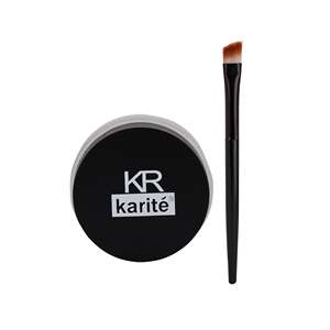 مجموعة ظلال عيون جل 2 لون من مستحضرات التجميل من Karite ، مجموعة ظلال العيون 24 ساعة بالجملة باللون الأسود والبني ، كريم ظلال العيون اللامع ، تشطيب معدني - Product Image 2