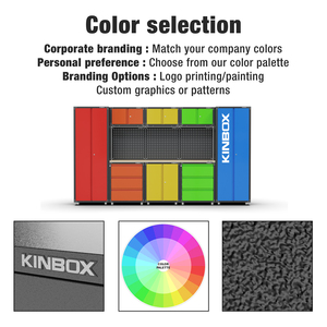 Kinbox nhà 14 mảnh đề nghị kết hợp nhà để xe Hệ thống lưu trữ nhà để xe công cụ Tủ hỗ trợ tùy chỉnh Tự làm - Product Image 3