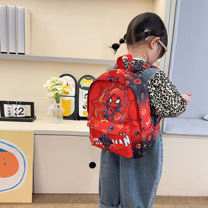 Sac à dos mignon de Spider-Man de dessin animé <span class=keywords><strong>pour</strong></span> enfants, sac de <span class=keywords><strong>rangement</strong></span> <span class=keywords><strong>pour</strong></span> téléphone, collations et jouets, cartable anti-perte <span class=keywords><strong>pour</strong></span> étudiants - Product Image 3