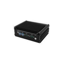 AISTONE Ubuntu mini PC 2 LAN routeur pare-feu industriel sans ventilateur i5 8250U montage VESA / PC DIN-RAIL