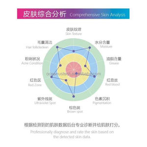 D'occasion 2021 — analyseur Facial professionnel 3D, de la peau, appareil numérique, analyseur Facial - Product Image 4