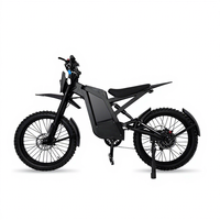 Nouveau Vélo de Montagne Électrique Sans Balais en Acier au Carbone avec Moteur Arrière, Batterie au Lithium et Freins à Disque – Moto Électrique Tout-Terrain
