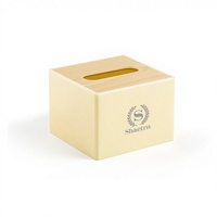 Boîtes de kit dentaire personnalisées pour hôtel, boîtes de rangement pour articles de toilette, boîtes à mouchoirs en cuir, porte-mémos pour chambre d'hôtes et porte-télécommandes