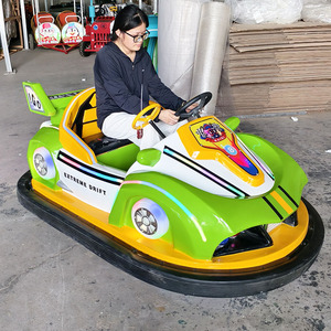 Voiture <span class=keywords><strong>tamponneuse</strong></span> électrique à dérive d'extérieur pour enfants Manèges intérieurs à piles Matériau en fibre de verre pour usage domestique - Product Image 3