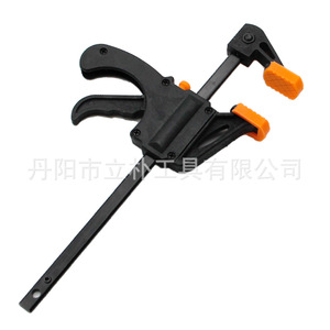 Li Pu 24-Inch F <b>Clamp</b> Adjustable Woodworking <b>Clamp</b> With Nylon Pad And <b>Quick</b> <b>Release</b> For Board Fixing - Product Image 5