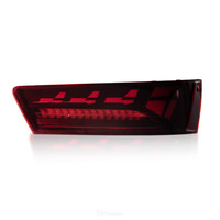 Conjunto de Luces Traseras Rojas Nuevas para Modelos Audi Q7 16-19, Actualización LED, Luz de Circulación Diurna Personalizada, Señal de Giro Secuencial