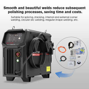 Новый ручной лазерный сварочный аппарат MEGMEET с воздушным охлаждением, 2,8 кВт, многофункциональный - Product Image 3