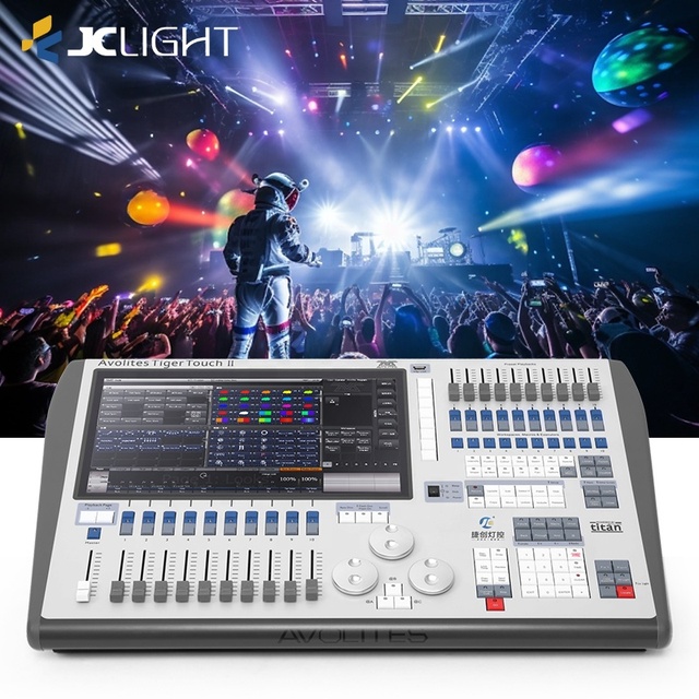 Titan Touch Mobile Tiger Touch Ii DMX 512 Console TT Touch Generation 2 Stage Lighting Controller with case
