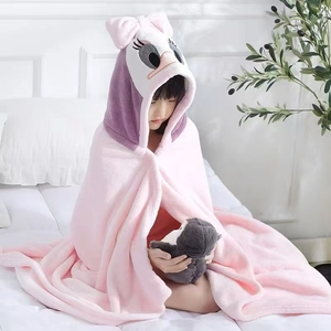 <span class=keywords><strong>Toalla</strong></span> de baño de una pieza para niños Zhiyang Coral Fleece, albornoz <span class=keywords><strong>Toalla</strong></span> de baño absorbente de secado rápido para niños - Product Image 2