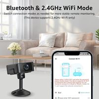 Caméra Mini WIFI 4G Intelligente avec Prise en Charge de Carte SIM, Capteur CMOS, Compression H.264, Détection IA Avancée pour une Collecte d'Évidences Claires