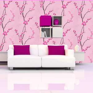 Udk Nouveau Design Imperméable <span class=keywords><strong>a</strong></span> L'eau 45cm Chine Fleurs Papier Peint Pour La Décoration Des Murs Et Des Meubles De La Chambre - Product Image 4